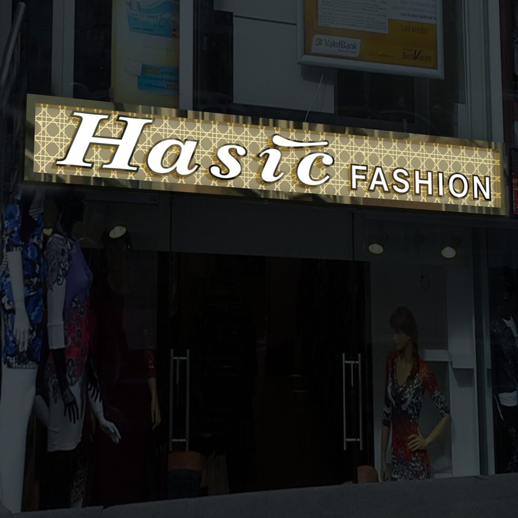 Hasic dekoratif isikli tabela modeli 2
