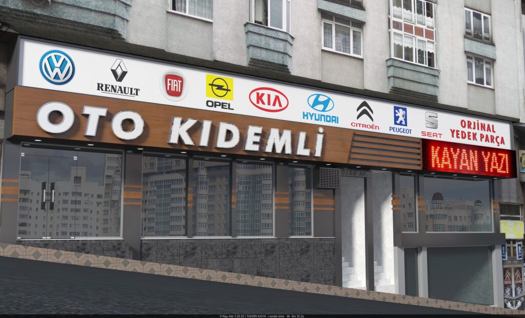 Oto kidemli isikli tabela modeli