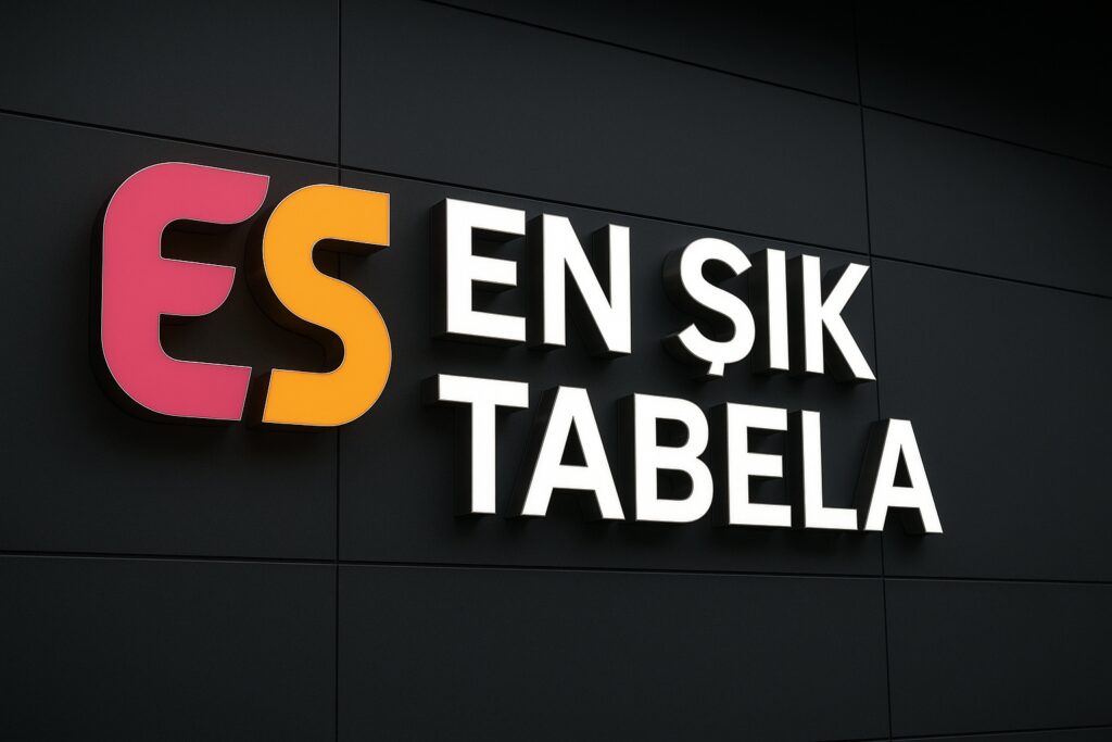 Işıklı Tabela Üretimi