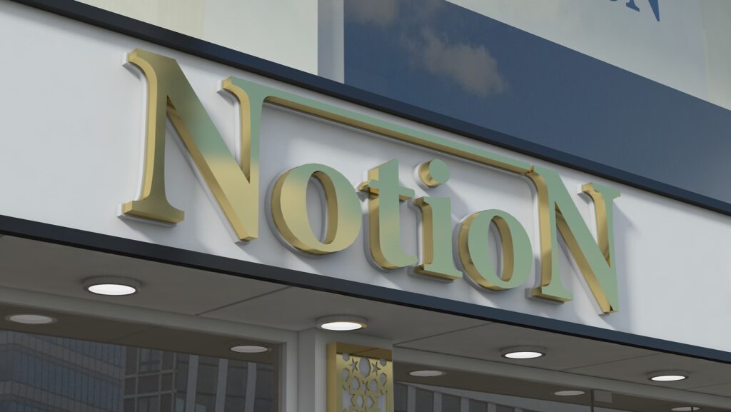 Notion isikli tabela