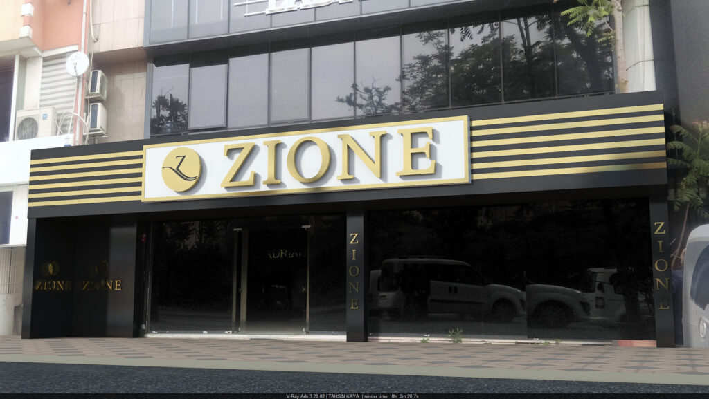 Avcılar ışıklı tabela örneği – LED aydınlatmalı dış cephe tabelası