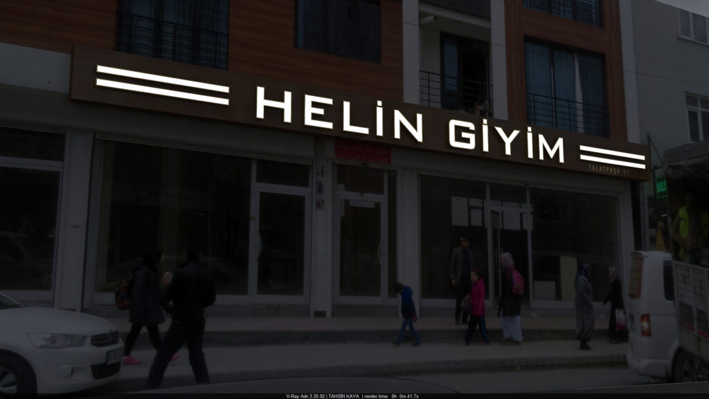 Bakırköy tabela tasarımı – Kutu harf ve LED kombinasyon çalışması