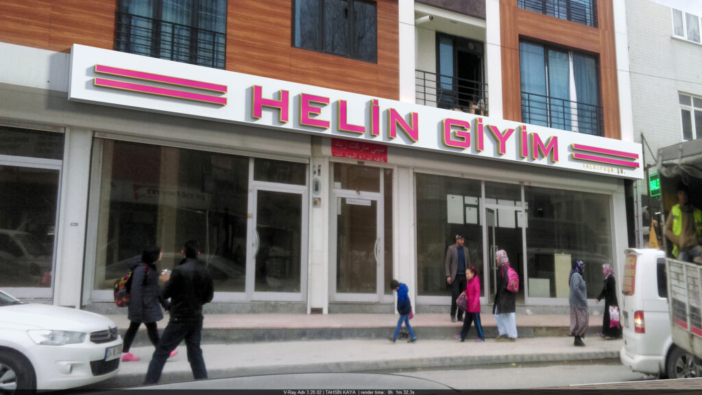 Yeşilyurt tabelacı – Restoran için özel tasarım tabela