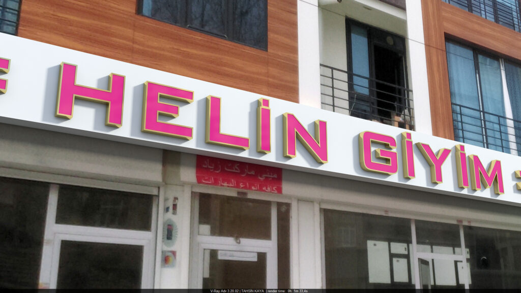 Ataköy tabela hizmeti – Kurumsal logo tabela tasarımı