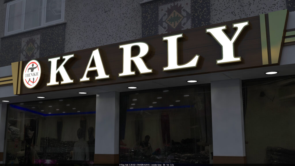 Esenler tabela hizmeti – Fatih Mahallesi alüminyum kutu harf uygulaması