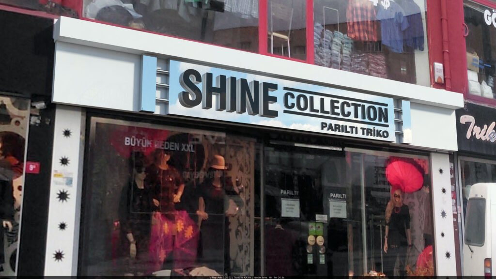 Parilti Triko Bayrampasa Shine Collection Altin Kutu Harf Tabela 3