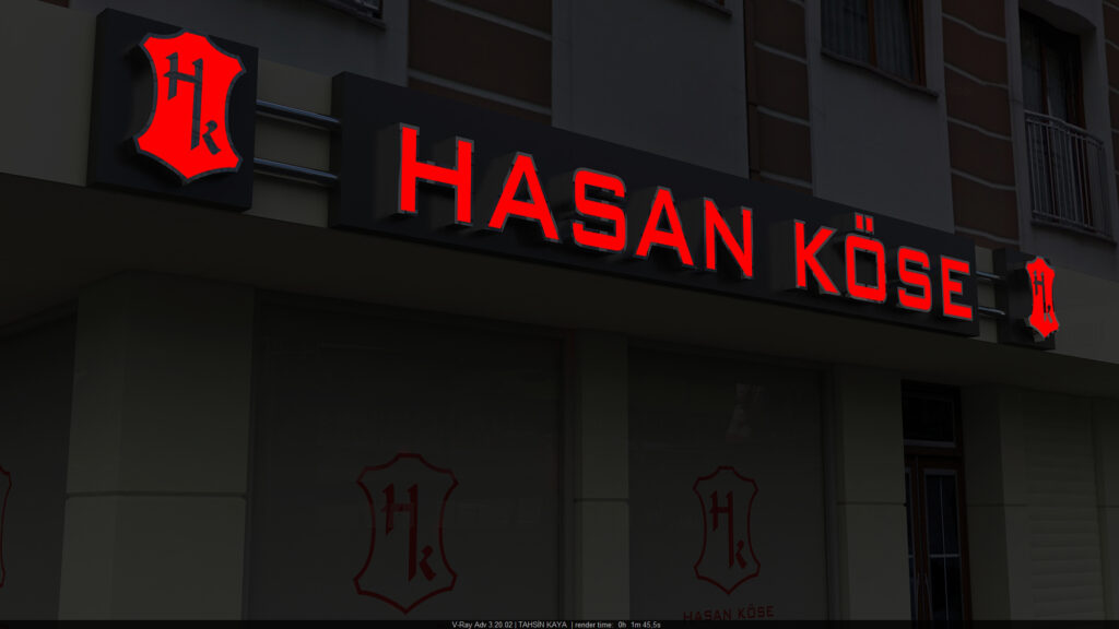 Çırpıcı Mahallesi tabelacı – Restoran cephesi ışıklı tabela