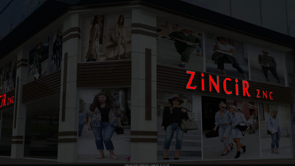 Zincir Giyim Batman mağaza cephesi genel görünüm