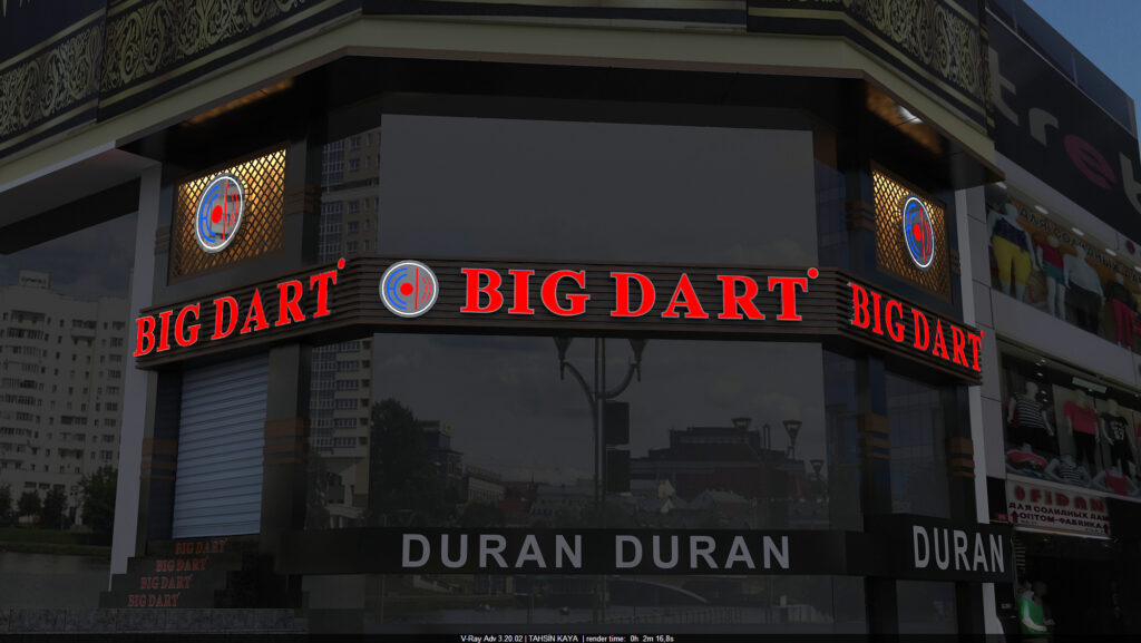 big dart laleli isikli kutu harf tabela 13