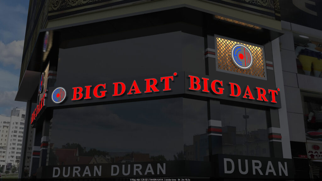 big dart laleli isikli kutu harf tabela 7