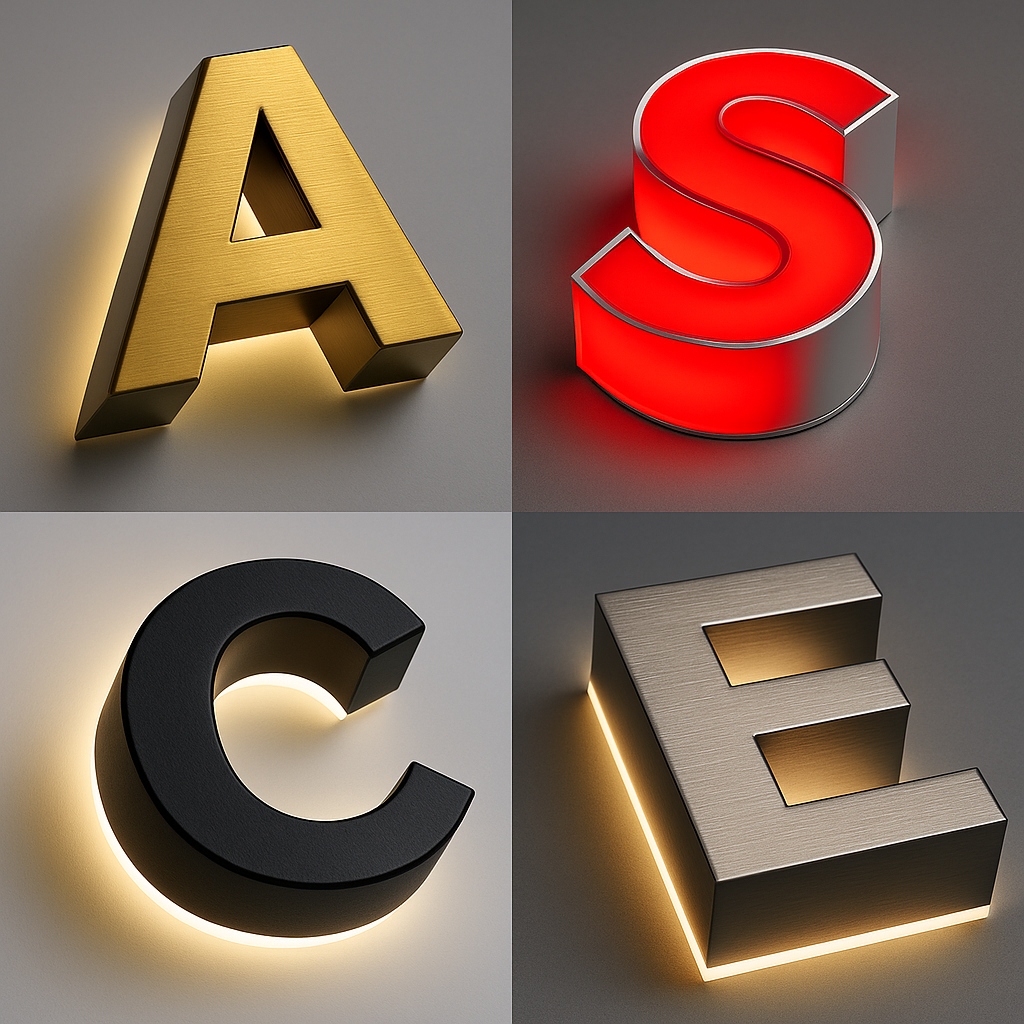 Fason Kutu Harf İmalatı