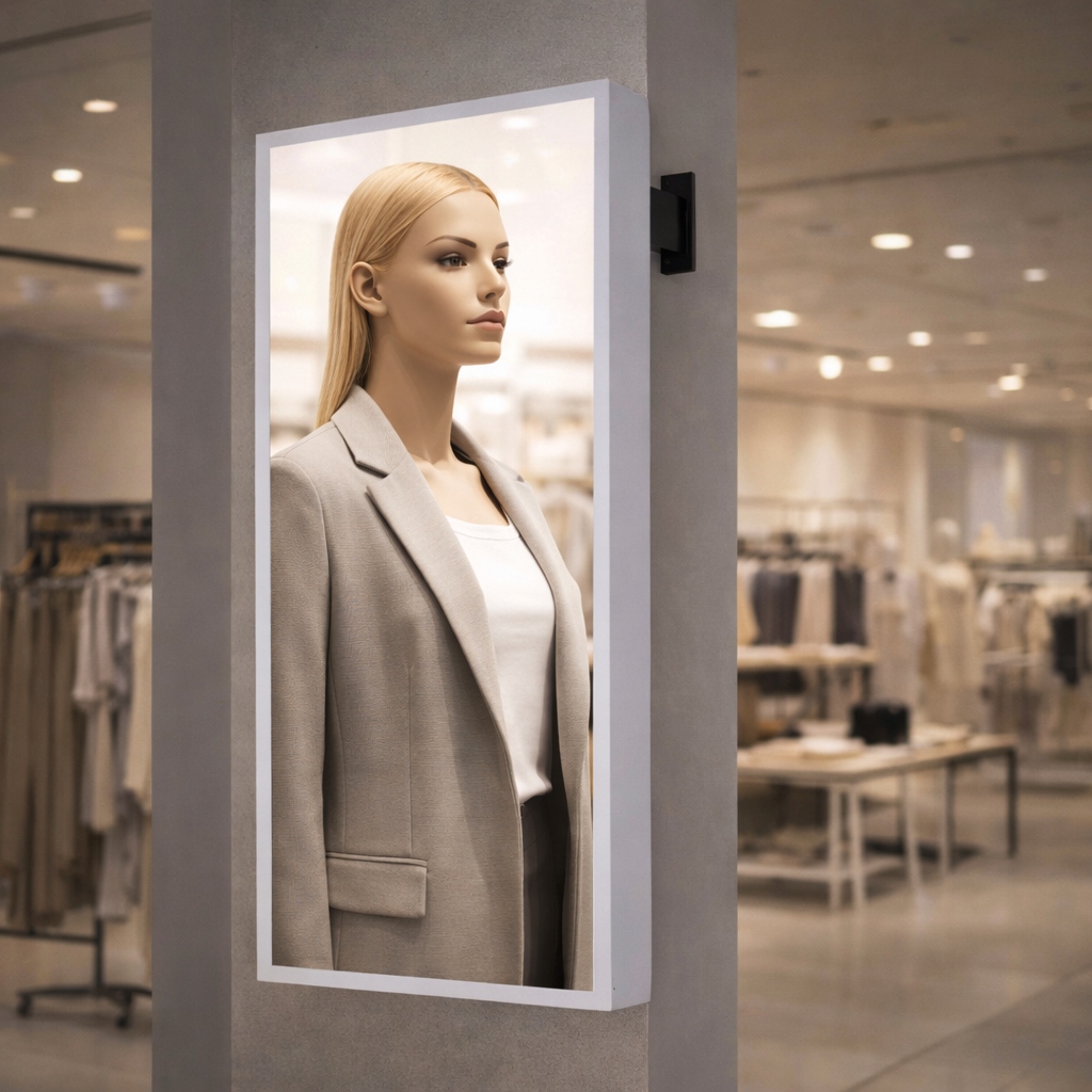 Light Box Isikli Tabela Bayan Giyim Magazsi